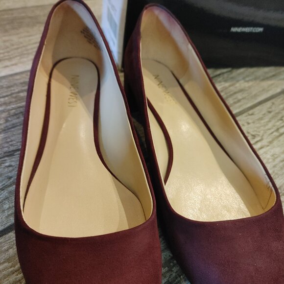 Nine West Women's Shoes 'Olencia' size 7.5 - suede - Picture 13 of 16